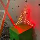 LED NEON Basketball player