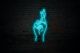LED NEON Crossed Fingers