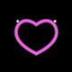 LED NEON Heart